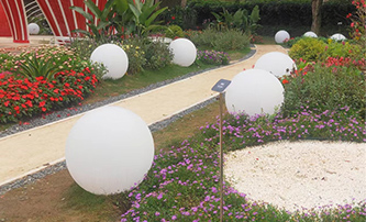 Our Solar Balls are Chosen as Park Luminaires to Illuminate Public Spaces in an Eco-Friendly Way