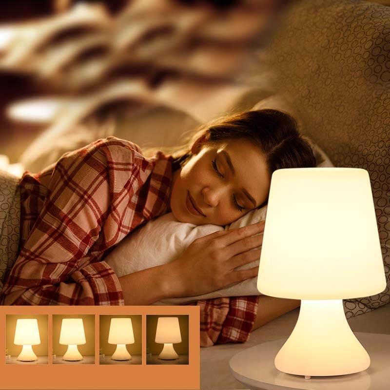 ODM Remote Control Classic Bedside LED Table Lamp