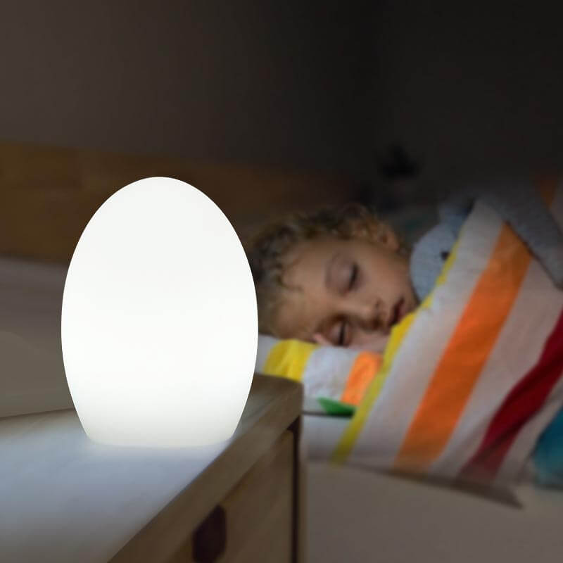 OEM Remote Control Egg Shape Led Table Lamp