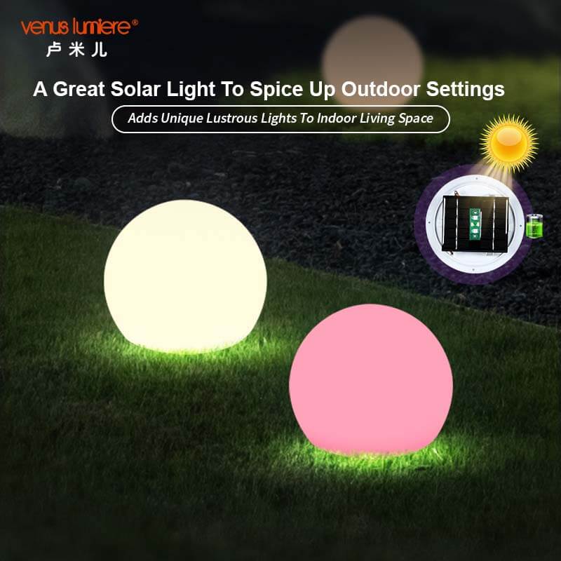 ODM Versatile LED Waterproof Solar Garden Ball Lights