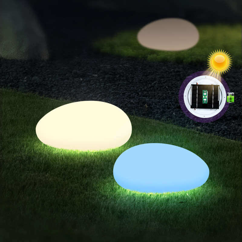 OEM Fun Rock Shaped Outdoor Solar LED Landscape Lights