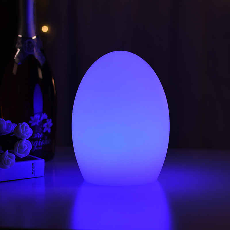 OEM Remote Control Egg Shape Led Table Lamp