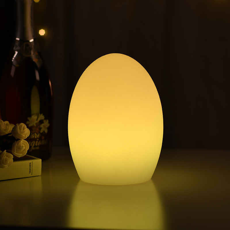 OEM Remote Control Egg Shape Led Table Lamp