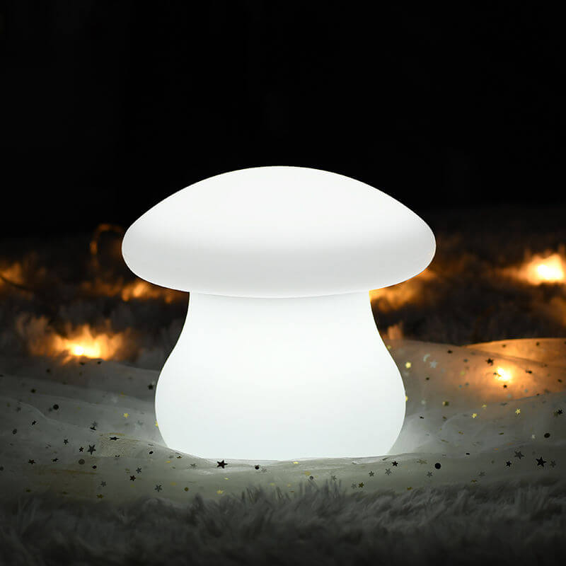 Custom Mushroom Rechargeable RGB LED Table Lamp