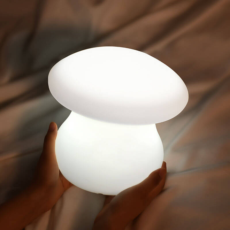 Custom Mushroom Rechargeable RGB LED Table Lamp