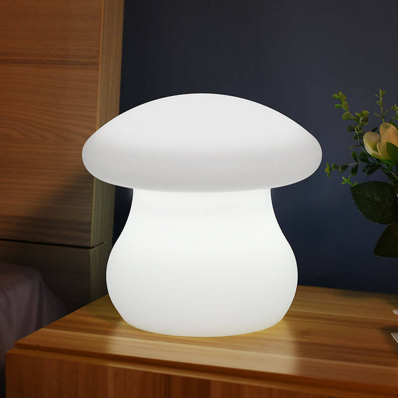 Custom Mushroom Rechargeable RGB LED Table Lamp