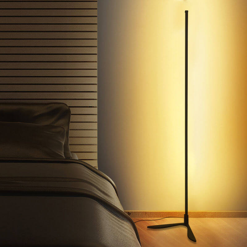 OEM Modern Minimalist Remote Control RGB LED Corner Floor Lamp