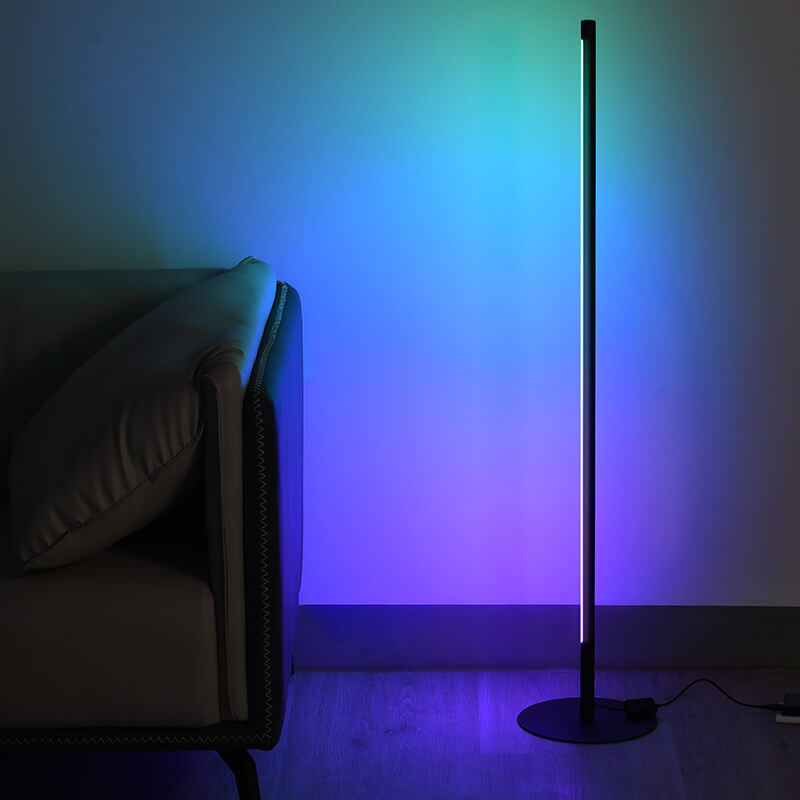 Custom Full Spectrum Color Changing Dimmable Novelty LED Floor Lamp