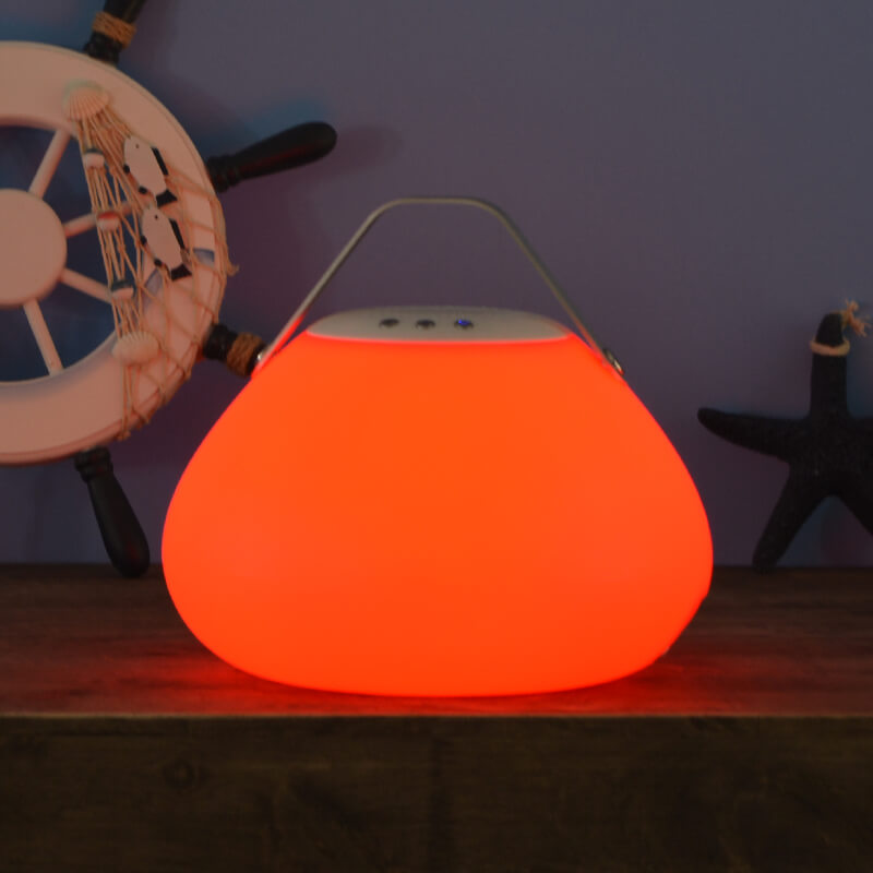 Custom Portable LED Bluetooth Speaker Music Lantern Lamp