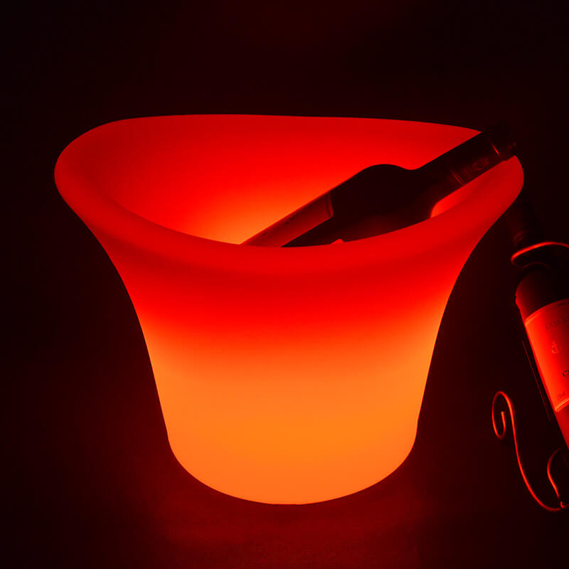 Customized Rechargeable LED Champagne Bucket