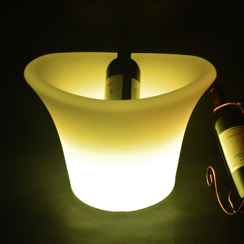 Customized Rechargeable LED Champagne Bucket