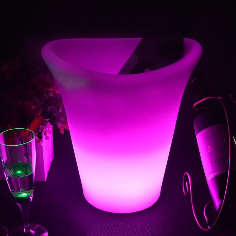 Custom Remote Control LED Light Up Ice Bucket