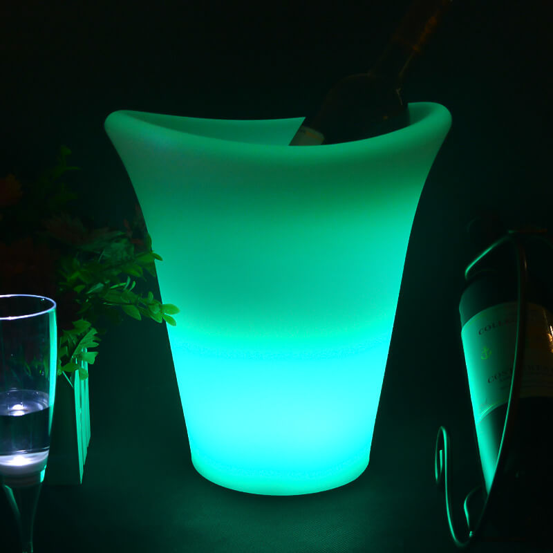 Custom Remote Control LED Light Up Ice Bucket