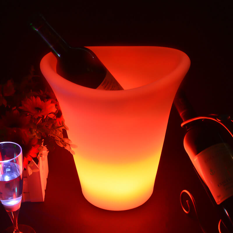 Custom Remote Control LED Light Up Ice Bucket