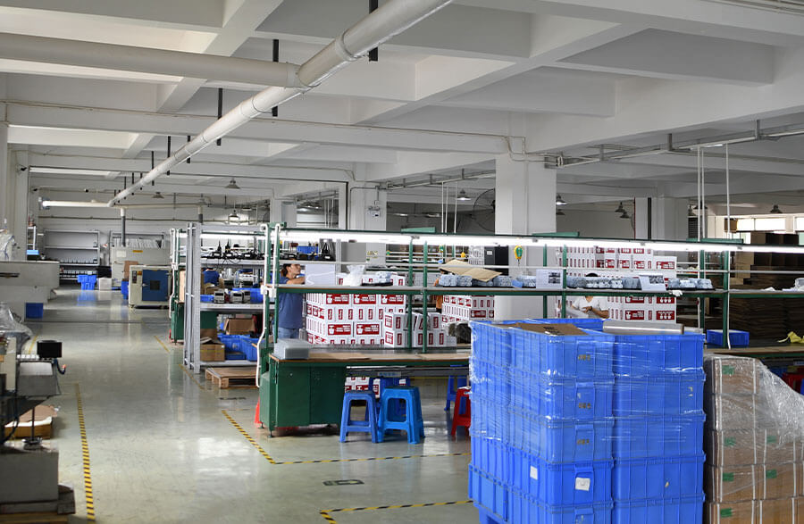LED lights products streamlined assembly lines