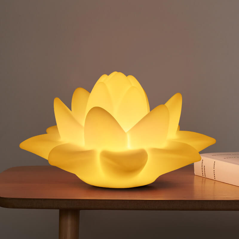 Custom Novelty LED Color Changing Lotus Fancy Night Light