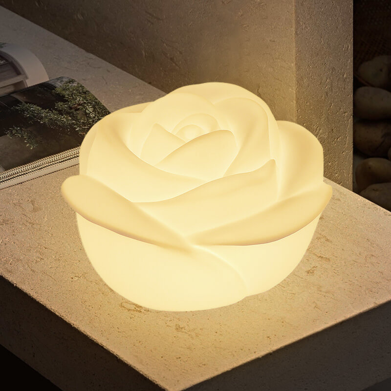 Custom Unique Rose Decorative LED Night Lights