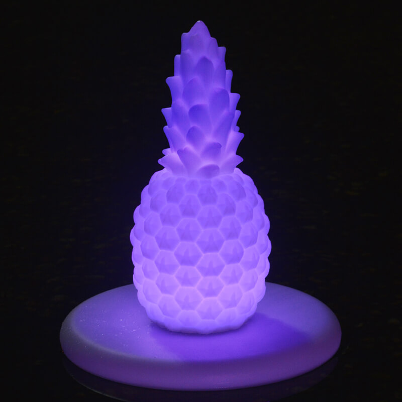 Custom Pineapple LED Light Up Wireless Speaker Night Light