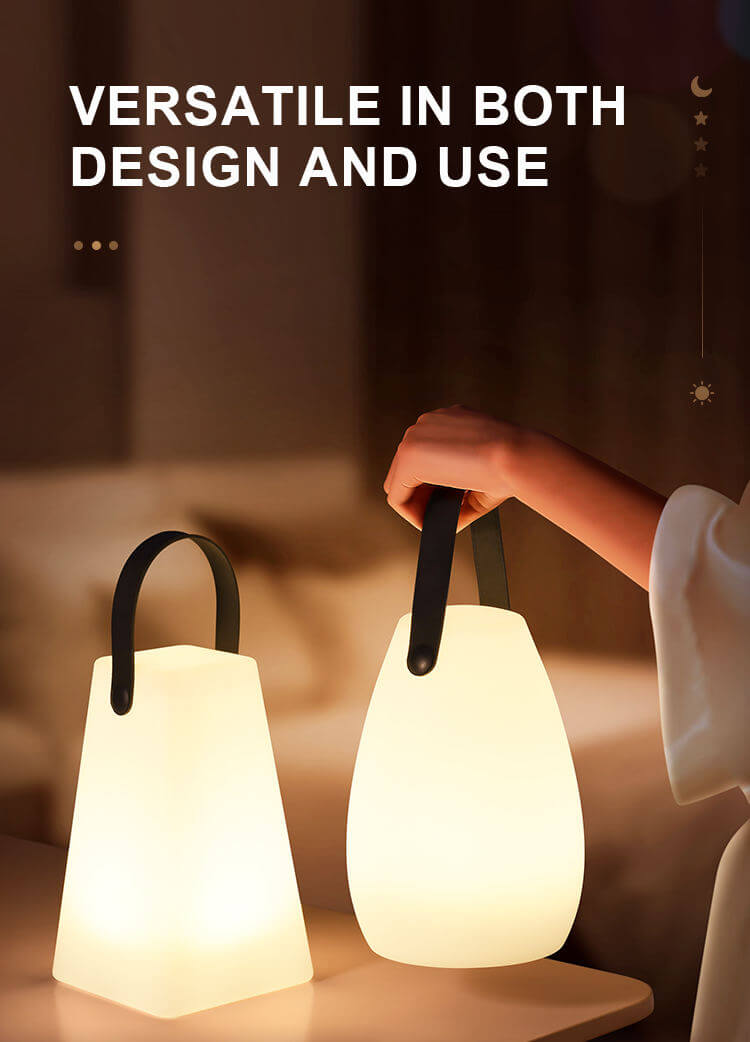 Custom Portable LED Table Lamp With Handle