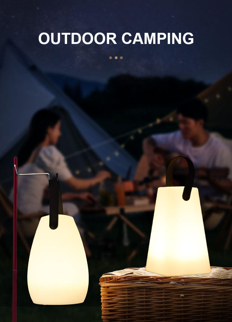 Custom Portable LED Table Lamp With Handle