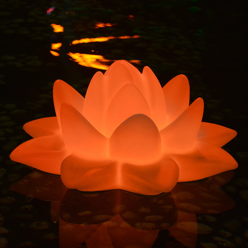 Custom Novelty LED Color Changing Lotus Fancy Night Light