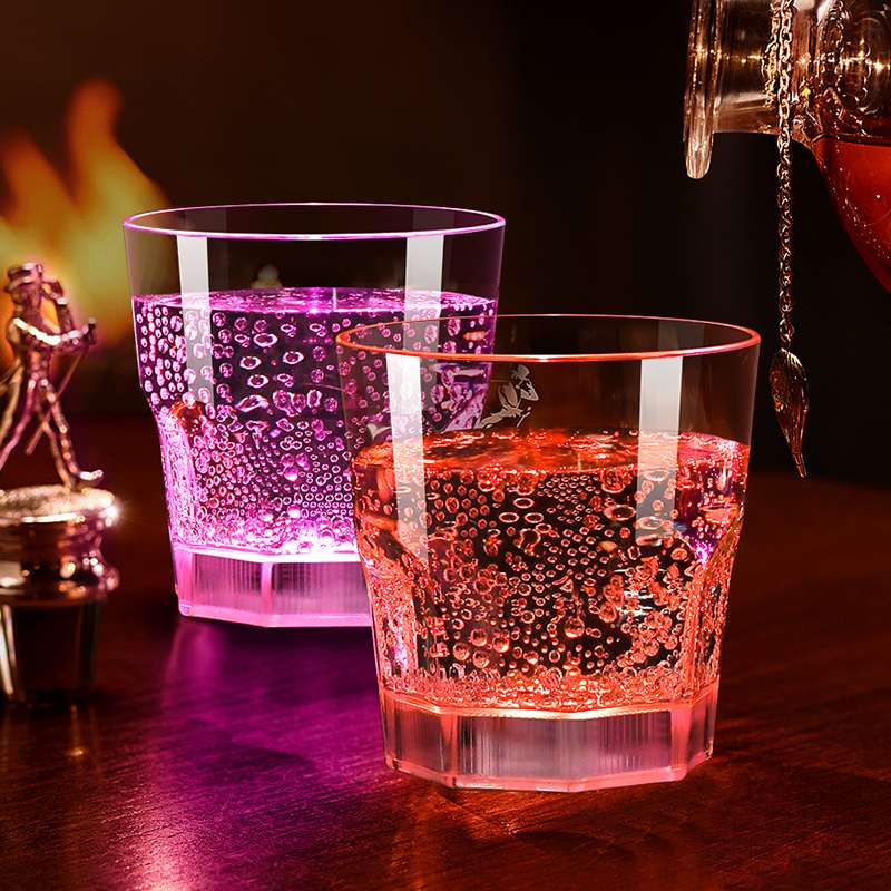 Custom FDA Approved Light Up LED Drinking Glasses