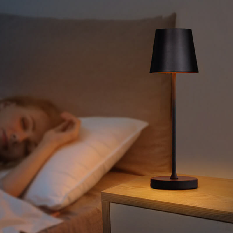 OEM Portable Touch Sensor Dimmable LED Metal Table Lamp