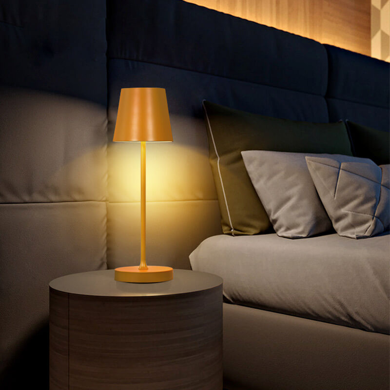 OEM Portable Touch Sensor Dimmable LED Metal Table Lamp