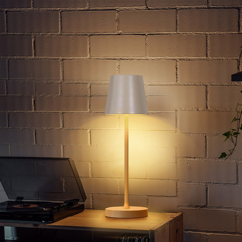 OEM Portable Touch Sensor Dimmable LED Metal Table Lamp