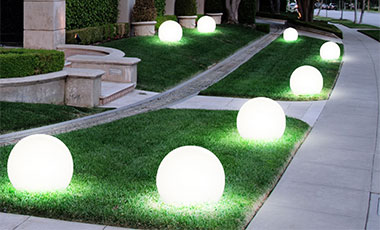 More And More Gardens Are Using LED Solar Ball Lights?