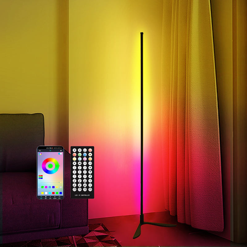 Custom Music Sync Remote Control LED Smart Floor Lamp