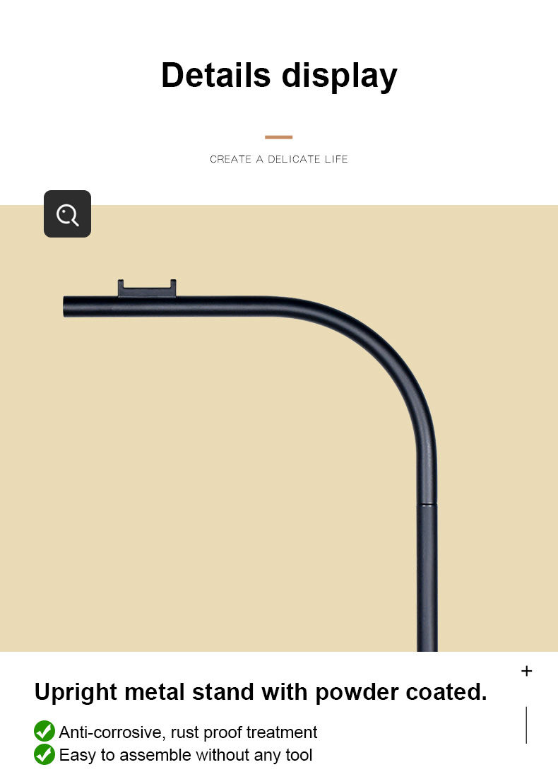 Custom Portable Tall Arched Standing Hanging LED Floor Lamp Custom Portable Tall Arched Standing Hanging LED Floor Lamp