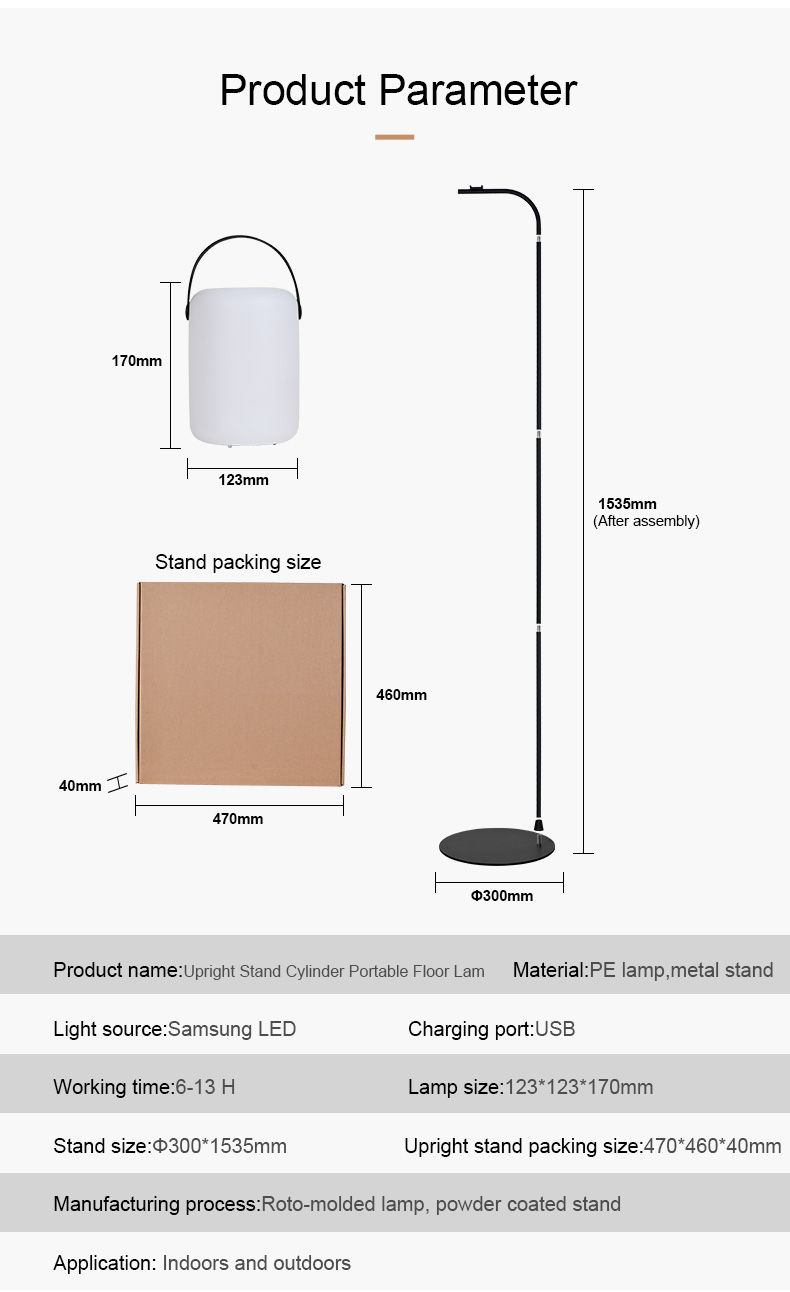 Custom Portable Tall Arched Standing Hanging LED Floor Lamp Custom Portable Tall Arched Standing Hanging LED Floor Lamp