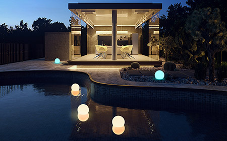 Our LED Swimming Pool Light Water Floating Globe Lamps Become Another Customer Favorite