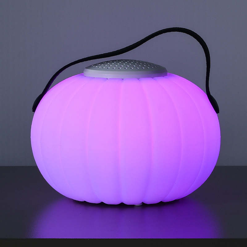 OEM Design Multi LED Lights Bluetooth Speaker Lamp with Handle