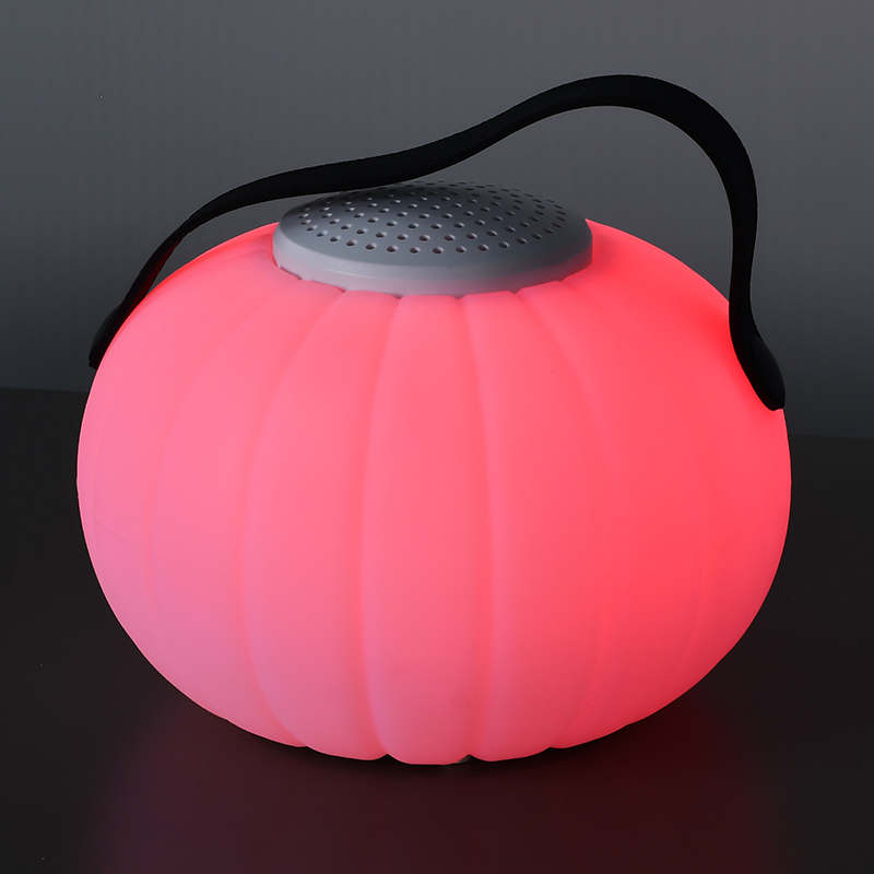 OEM Design Multi LED Lights Bluetooth Speaker Lamp with Handle