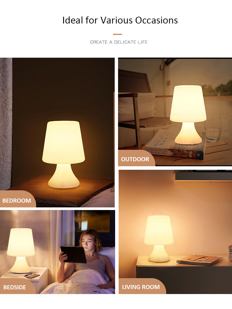 Custom Table Lamp | Remote Control Bedside Lamp | LED Lights Manufacturer | Light Venus