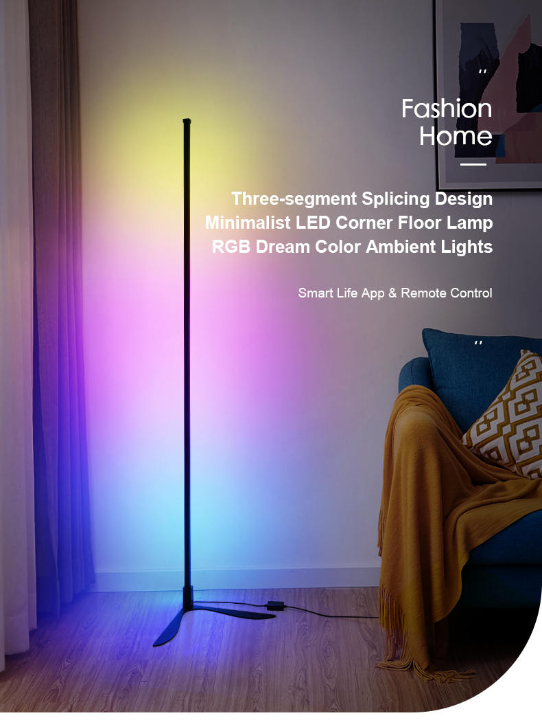 Smart Floor Lamp | Smart Corner Floor Lamp | Remote Control Floor Lamp | Light Venus