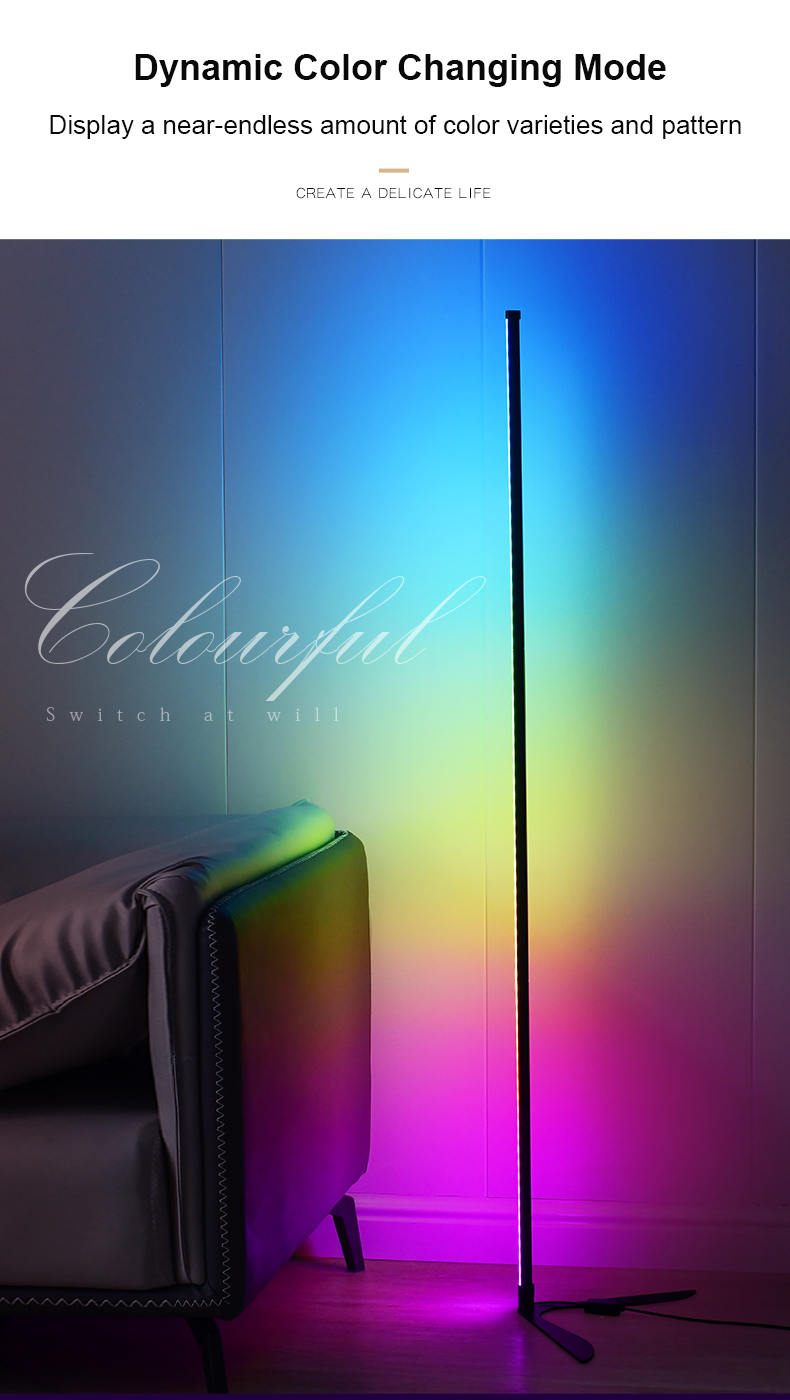 Smart Floor Lamp | Smart Corner Floor Lamp | Remote Control Floor Lamp | Light Venus