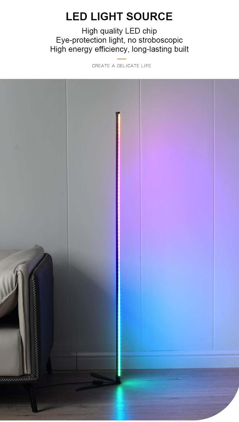 Smart Floor Lamp | Smart Corner Floor Lamp | Remote Control Floor Lamp | Light Venus