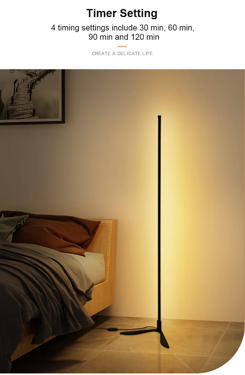 Smart Floor Lamp | Smart Corner Floor Lamp | Remote Control Floor Lamp | Light Venus