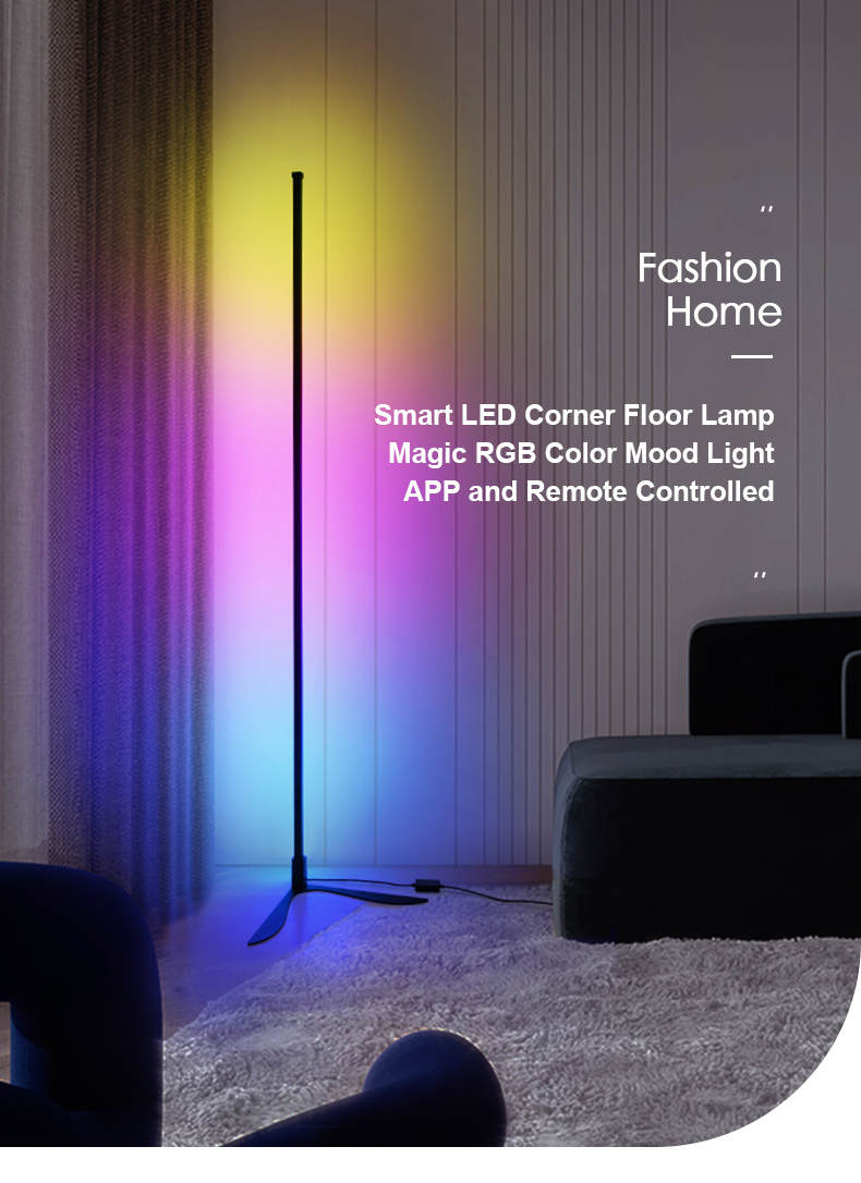 RGB LED Floor Lamp | Smart LED Floor Lamp | Light Venus