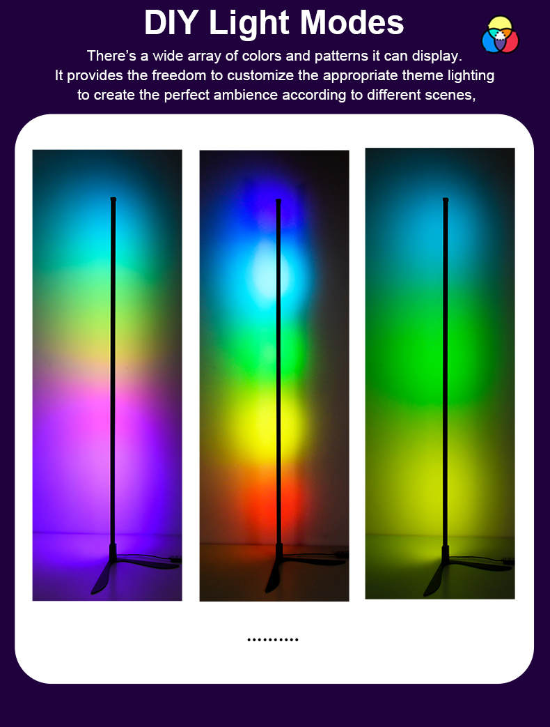 RGB LED Floor Lamp | Smart LED Floor Lamp | Light Venus