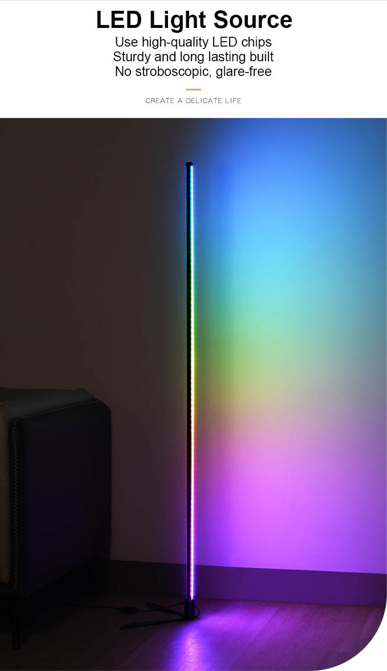 RGB LED Floor Lamp | Smart LED Floor Lamp | Light Venus