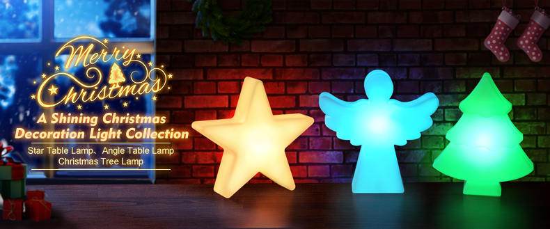 Custom Festive Multicolor LED Christmas Decoration Lamp Light