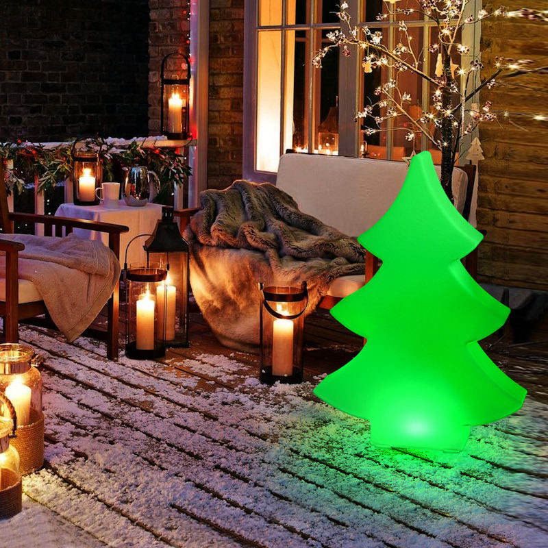 Remote Control Multicolor RGB LED Maxi Christmas Tree Floor Lamp