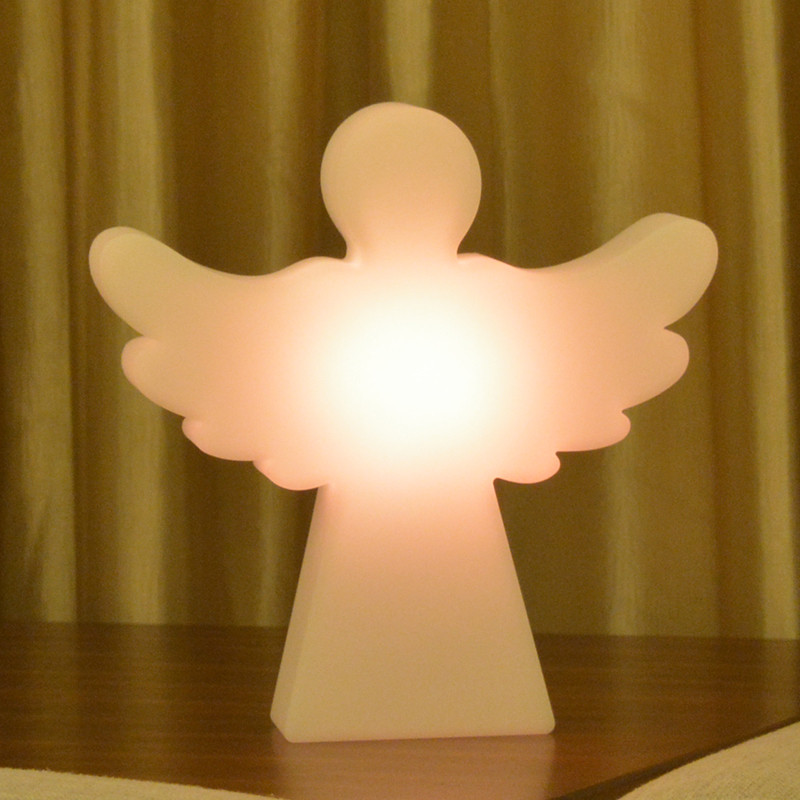 Christmas Decoration Light Multicolor RGB LED Angel Table Lamp