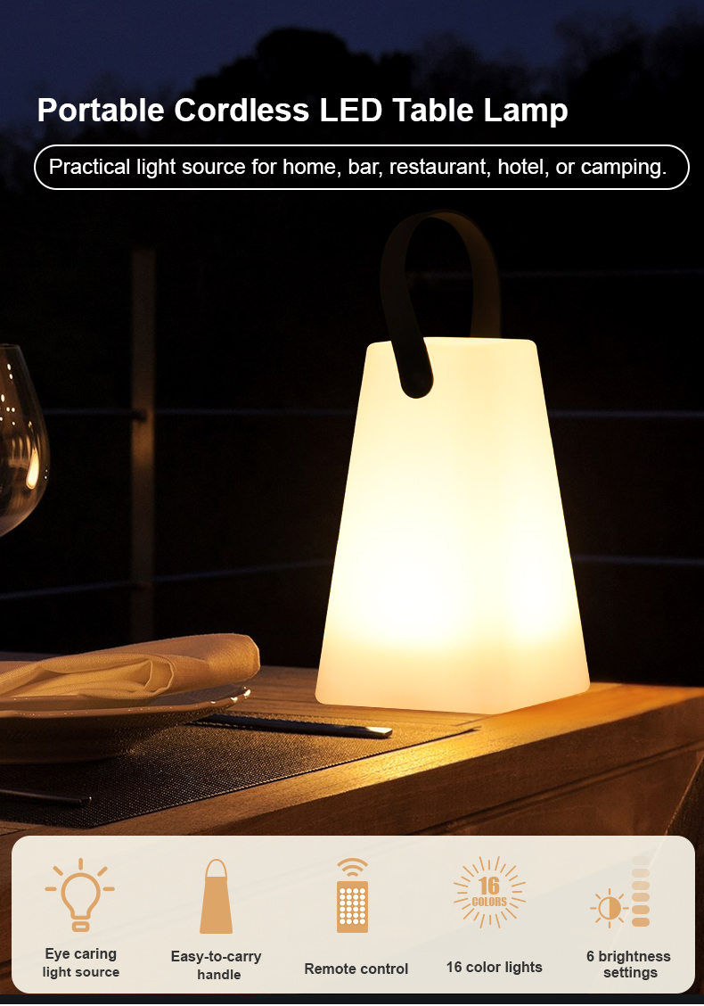 Weatherproof Outdoor Table Lamps | LED Lantern Table Lamps | Light Venus