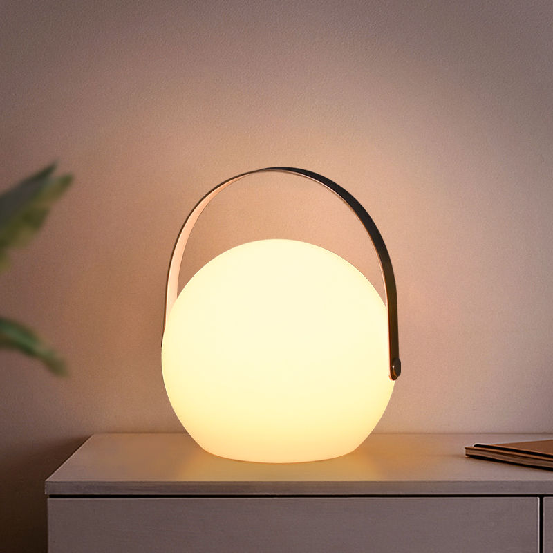 Spherical Cordless LED Lantern Table Lamp