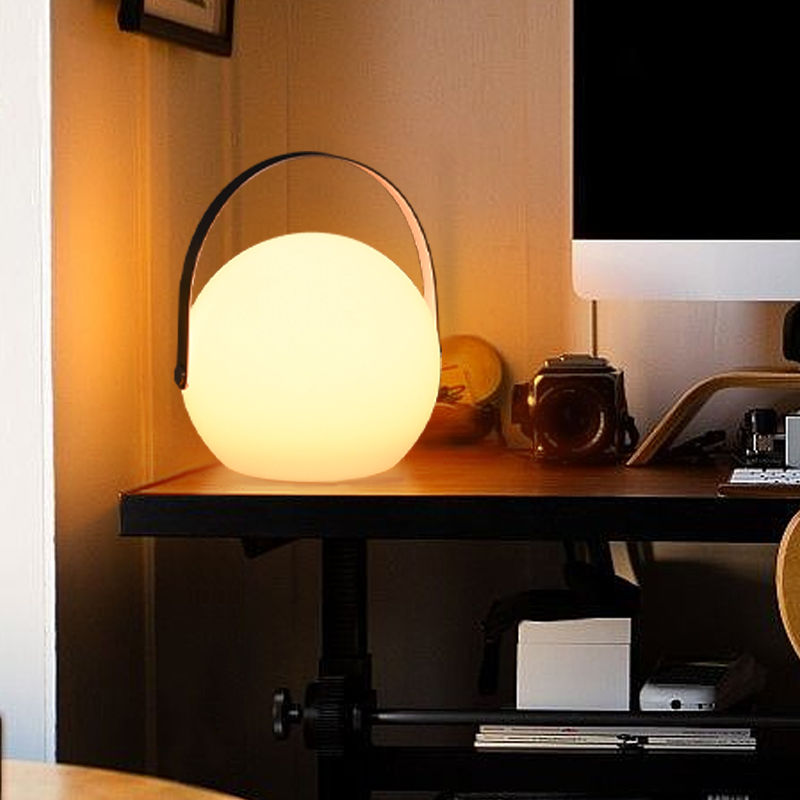 Spherical Cordless LED Lantern Table Lamp